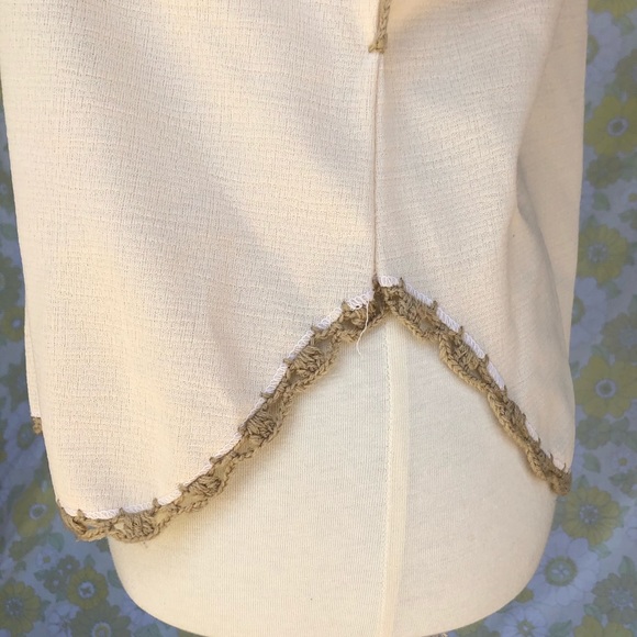 SOLD Vintage🌸70s Embroidered Boho Top/Shirt - Picture 8 of 9